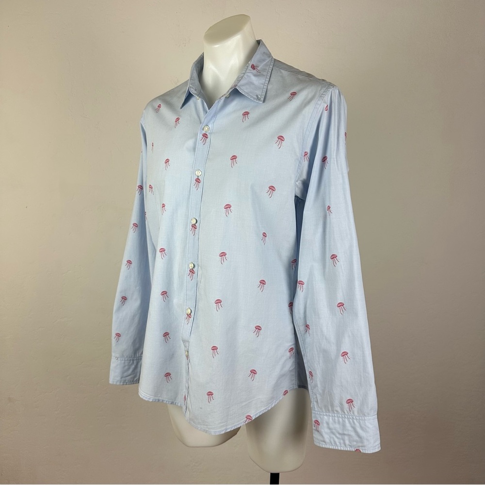 Bonobos Jellyfish Oxford Shirt - Picture 5 of 8